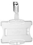 DURABLE Ausweishalter Clip 15,5 x 21,5 cm PS (Polystyrol) 25 St&uuml;ck 8118