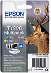 Epson T1306 Original Tintenpatrone C13T13064012 Cyan, Magenta, Gelb Multipack 3