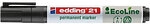 edding EcoLine 21 21 Permanentmarker Mittel Rundspitze 1,5 - 3 mm Schwarz