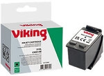 Viking 21 Kompatibel HP Tintenpatrone C9351A Schwarz 1472966