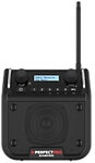 PERFECTPRO DABPRO Baustellenradio DPR2-18V Schwarz 1279585