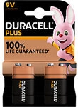 Duracell Batterien PLUS 6LR61 9V Alkali 2 St&uuml;ck 1138916