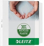 Leitz Prospekth&uuml;lle DIN A4 Genarbt Transparent 12 Mikron PP (Polypropylen) &Ouml;ffnung