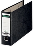 Leitz 180&deg; Ordner Breit DIN A4 80 mm Schwarz 2 Ringe 1074 Hartpappe Wolkenmarmor