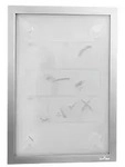 DURABLE DURAFRAME Wallpaper DIN A4 Inforahmen Selbstklebend Silber Haftend...