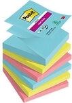 Post-it Super Sticky Z-Notes Haftnotizen Quadratisch 76 x 76 mm Blanko Farbig
