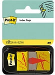 Post-it Index Haftmarker "Sign Here " 25,4 x 43,2 mm Gelb 50 Streifen GB-134618
