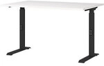 GERMANIA GW-Mailand H&ouml;henverstellbar Schreibtisch C-Fu&szlig; 1.200 (B) x 800 (T) x 910