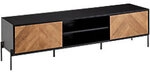 WOHNLING Sideboard Spanplatte 2 T&uuml;ren 1258920
