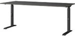 GERMANIA GW-Mailand H&ouml;henverstellbar Schreibtisch Graphit C-Fu&szlig; 1.800 (B) x 800 (T)