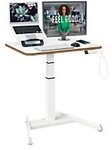 Leitz Ergo Elektronisch H&ouml;henverstellbarer Kompakter Sitz-Stehschreibtisch 6534 Mit