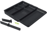 Exacompta Schubladeneinsatz 316014D Polystyrol Schwarz 29,8 x 24,6 x 3,6 cm 5648468