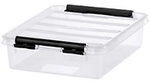 SmartStore Classic Kunststoff Aufbewahrungbox 1 L Mit Deckel Transparent 17 x 21 x 6