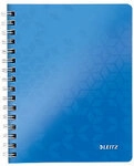 Leitz WOW Collegeblock A5 kariert, drahtgebunden PP-Einband 46410036 160 Seiten 80