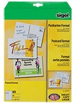 Sigel Postkarten LP711 DIN A6 185 g/m&sup2; Wei&szlig; 80 St&uuml;ck 4499856