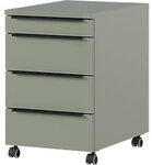 GERMANIA GW-Mailand 4377-628 Rollcontainer 4 Schubladen 420 x 600 x 630 mm 1287839