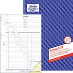 AVERY Zweckform Auftragsbuch 1728 DIN A4 21 x 29,7 x 0,68 cm 5 St&uuml;ck 1202376