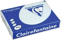 Clairefontaine 1971, Clairefontaine Trophee DIN A4 Farbiges Papier Blau 80 g/m&sup2; 500