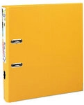 Exacompta Prem Touch Ordner Schmal DIN A4 50 mm Gelb 2 Ringe 53149E Kunststoff