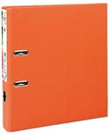 Exacompta Prem Touch Ordner Schmal DIN A4 50 mm Orange 2 Ringe 53144E Kunststoff