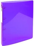 Exacompta Ringbuch 4 Ringe Polypropylen A4 Maxi Lila 10 St&uuml;ck 1053904