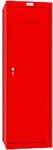 Phoenix Stahl Schlie&szlig;fach 1 T&uuml;r Schl&uuml;sselschloss 400 x 400 x 1.265 mm Rot 1268975