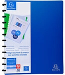 Exacompta Pr&auml;sentationsmappe 86362E Blau Polypropylen 4 St&uuml;ck 1040060