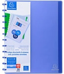Exacompta Pr&auml;sentationsmappe 86352E Blau Polypropylen 4 St&uuml;ck 1040055