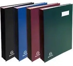 Exacompta Unterschriftsmappe DIN A4 Farbig sortiert 22240E 24 (B) x 2,5 (T) x...
