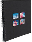Exacompta Milano Spiralfotoalbum Hardback Papier 33 x 35 x 3,3 cm Schwarz...