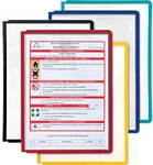 DURABLE Sherpa Sichttafel 5 Fl&auml;chen DIN A4 Kunststoff, PP (Polypropylen) Farbig