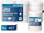 Tork Advanced Wischt&uuml;cher M2 Zentralentnahme Wei&szlig; 2-lagig 160 m 101250 6...