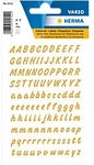 HERMA 4152 Buchstabenetiketten 8 mm Gold 10 Packungent &agrave; 238 Etiketten 1094483