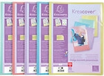 Exacompta Kreacover Pastel Pr&auml;sentationsmappe 50 Taschen DIN A4 Farbig...