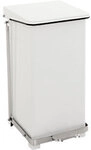 V-PART Treteimer Stahl 45 L 37 (B) x 37 (T) x 59 (H) cm Wei&szlig; 1202188