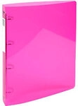 Exacompta Ringbuch 4 Ringe Polypropylen A4 Maxi Rosa 10 St&uuml;ck 1053903