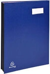 Exacompta Unterschriftsmappe DIN A4 Blau 24185E 24 (B) x 2 (T) x 32,7 (H) cm 1280374