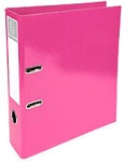 Exacompta Iderama Ordner Breit DIN A4 70 mm Rosa 2 Ringe 53624E Pappkarton Gl&auml;nzend