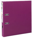 Exacompta Prem Touch Ordner Schmal DIN A4 50 mm Fuchsia 2 Ringe 53147E Kunststoff