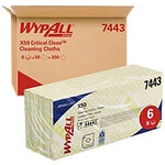 WYPALL Papier-Reinigungstuch X50 420 x 250mm Gelb Packung mit 50 St&uuml;ck K7443