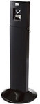 Rubbermaid Zigarettens&auml;ule 108,7 cm (H) Schwarz 1202263