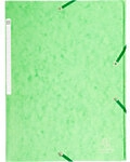 Exacompta Sammelmappe 17122H DIN A4 Gr&uuml;n Pressspankarton 24 x 32 cm 25 St&uuml;ck