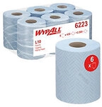 WYPALL Wischt&uuml;cher Reach Papier Blau 6 St&uuml;ck &agrave; 430 Blatt 1099071
