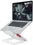 Leitz Ergo Ergonomischer H&ouml;henverstellbarer Multi-Winkel Laptopst&auml;nder 6424 Tragbar