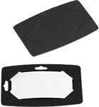 DURABLE Namensschild 9,9 x 6,4 cm 75 x 40 mm 20 St&uuml;ck 1287136