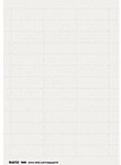 Leitz Beschriftungsschildschen 1900-00-01 Wei&szlig; 60 x 208 mm 25 St&uuml;ck GB-504557