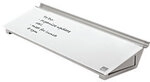 Nobo Desktop-Memoboard 1905174 Mit trocken abwischbarer Glasoberfl&auml;che 45,8 x 15,4