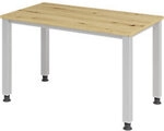 Hammerbacher Express Q VQS H&ouml;henverstellbar Schreibtisch Rechteckig Eiche 4