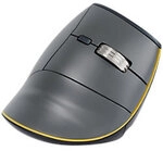 BakkerElkhuizen FastForward Maus Kabelgebunden & Kabellos mit Bluetooth Grau...