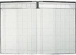K+E Spaltenb&uuml;cher /8611042-7104P96KL, hellblau, 4 Spalten, DIN A4, Inh.96 Blatt